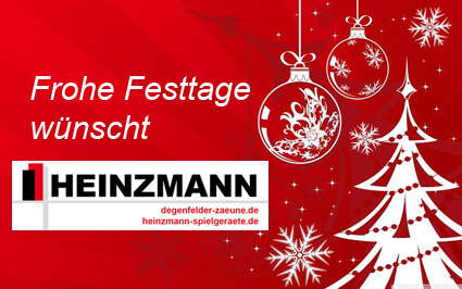 Heinzmann wünscht frohe Weihnachten