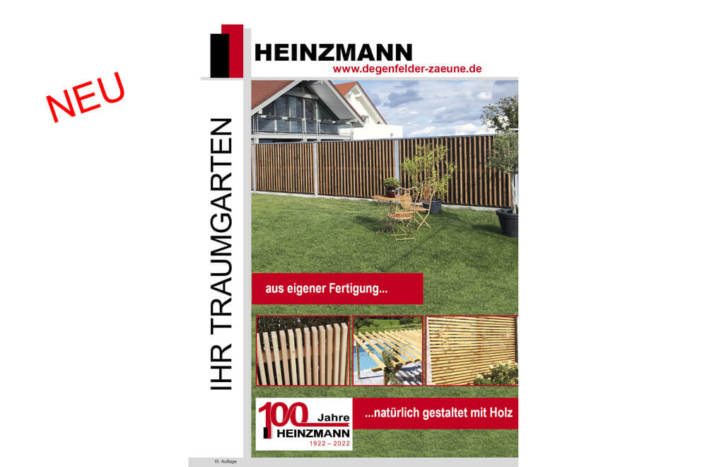 Unser neuer Gartenholz-Katalog 2022 ist da!