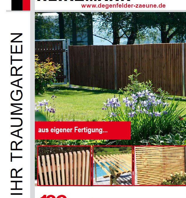Unser neuer Gartenholz-Katalog 2026 ist da!